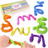 Bambebe Set di 6 Giochi Antistress Sensoriali, Bastoncini Tattici Calmanti per Bambini con Autismo, ADHD e Ansia | Giochi Silenziosi da Aula, Giochi da Viaggio, Essenziali per Viaggi in Auto
