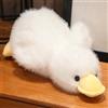 TROYSINC - Piumino di peluche cartoon in forma di anatra, morbido cuscino, anatra da lanciare, peluche in tessuto, dolce peluche per bambini, bambola per ragazze, regalo (30 cm, bianco)