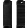 Brooks Rubber Grips (100+100mm) -Black-New22 - Guidoline per adulti, unisex, nero, standard