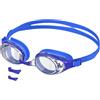 Ambienden Occhialini Nuoto Bambini - Occhialini Piscina, HD, Anti-Condensa, UV, Regolazione Rapida, Guarnizione in Silicone, Unisex 3-14 Anni, DBL