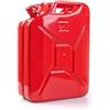 HP Autozubehör qualità tanica Metallo Rosso 20 Litri