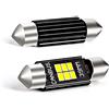 XELORD C5W LED 39mm Lampadine 6000K Bianco Per Cupola Del Festone Luci Interne Auto,Luci laterali,Posizione,Cortesia Luce(2 Pezzi)