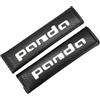 Generic 2 Pz Auto Cintura Di Sicurezza Cuscini Spalla Pad Per Fiat Panda Fibra Di Carbonio Copre Cuscinetti Morbido Confortevole