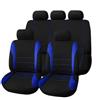KizmiQ 9Pcs Auto Set coprisedili per Citroen ami AMI Xsara Picasso Berlingo C1 C2 C3 Aircross C4 Poliestere Tessuto Lavabile Traspirante Coprisedile Adatto a Tutte Le Stagioni,B