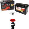 farbrothersonline COMPATIBILE CON KYMCO People S I ABS E4 150 2017-2020 BATTERIA OKYAMI GIA' PRONTA ALL'USO OT9B-BSR CARICA SIGILLATA ATTIVATA IN FABBRICA 8 AH AMPERE 12 VOLT 150X70X105 MM