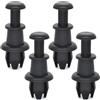 ZAMDOE 8P0862528 Supporto di fissaggio per copertura cappelliera per Audi Q5 SQ5 8R MK1 A3 S3 8P S3 8V Q2 Q3 per VW Golg MK5 R R32 Gti Tiguan MK1 4 x Pacco Mensola Holding Strap String Clip 1M6867574A