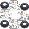 Generic Moto Kit Di Riparazione Carburatore Compatibile con GSX-R 600 1997-2000 Per GSX-R750 1997 Per GSX-R750W 1996 A Membrana Kit riparazione