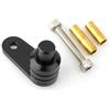 AMASONY Livello Di Parcheggio Del Freno Per H&ONDA Forza300 Forza250 Forza125 Forza 300 250 125 Freno Di Stazionamento Per Moto Controllo Semi-automatico Blocco(Black)