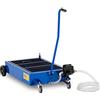 MSW Motor Technics MSW Contenitore Olio Esaustro Mobile Vaschetta Olio Motore MSW-WOT-56 (65 Litri, 20 l/min, con Copertura a griglia)