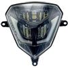 SAMWDK Faro Moto Anteriore Per Beta Per RR 300 200 125 50 Per Racing Per Xtrainer Faro Anteriore A LED E-mark E24 Gruppo Ottico Plug&Play Abbagliante-Anabbagliante