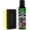 cenozo Rinnova Plastiche Auto Nero,Formula Premium Impermeabile Aumenta la Lucentezza & Resistente ai Raggi UV per Rinnova Plastiche Auto Esterne ed Interna,Ravviva Plastiche Auto per Plastica di Colore Nero