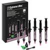 ERRECOM Extreme Ultra - 6 x 6 ml, Turafalle per Impianti di Climatizzazione e Refrigerazione, include adattatori 1/4 SAE e 5/16 SAE (R410a, R32)
