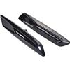 XuYingBhd INDICATORE DIREZIONE 2X Per BMW Per F10 Per F30 Per E90 Per E91 Per E92 Per E93 Per E46 Per E60 Per E61 LED Sequenziale 12V Direzione FRECCIA SPECCHIETTO LATERALE(Smoky black Lens)