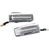 Qoekacy Indicatore di indicatore di direzione di posizione laterale dinamico per auto per C E S SL Classe W201 190 W202 W124 W140 R129