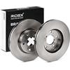 RIDEX 82B2435 2x Disco freno Anteriore senza viti/bulloni Compatibilità con HONDA HR-V RU