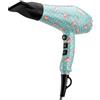 Zephir, Asciugacapelli Professionale, Fantasia Fenicotteri, Potenza 2000W, 2 velocità, 3 livelli di temperatura, Colpo di Freddo, Concentratore e Diffusore inclusi, Tote Bag della Stessa Fantasia.