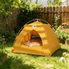 Generico Tenda e cuccia per gatti da interno, cuccia a iglù con cuscino, tenda pieghevole per animali, rifugio a forma di casetta per gattini, casa per gatti e cani di piccola taglia(A,L)