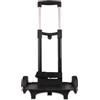 Colourbook Carrello Porta Zaino Pieghevole Nero, Trolley Universale Per Zaini...