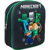 Minecraft - Zainetto Asilo con Scudo Rigido 3D - 30×25×10 cm - Licenza Uffici...