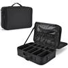 Tayqwiheva Borsa trucco professionale Grande Beauty case da donna Borsa cosmetica Makeup...