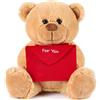 Brubaker Orsacchiotto Orso di Peluche con Busta Rossa for You 25 cm Marron...
