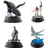 Gashapon Giappone NUOVO Godzilla HG D + Godzilla07 set completo di 4 capsule giocattol...