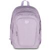 Seven Zaino Doppio Scomparto Tech Shiny brillante effetto glitter, Lilla, Tas...