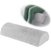 Dexpally Cuscino per Gambe, Cuscino Gambe per Dormire, Cuscino Ginocchia per Dormire Cuscino Alza Gambe Cuscino per Ginocchia Dormo Cuscino in Memory Foam a Mezza Luna