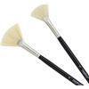 Repino - Set di 2 pennelli a ventaglio per pittura a olio, colori acrilici