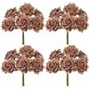 PuntoCasaStore 24 pz fiori artificiali fiorellino verde 3,5x13 cm bomboniera segnaposto composizione