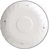Villeroy & Boch Vieux Luxembourg Piattino, 14 cm, Porcellana Premium, Bianco/Blu