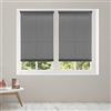 STORESDECO Tende a Rullo per interni Senza Forare Tenda Transparente Klemmfix avvolgibile facile da installare senza attrezzi per finestre senza fori Colore Grigio 120x180 cm (Larghezza x Altezza) STORESDECO