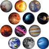 CWPFVQA Magneti Planetari da 24 Pezzi, 12 Stili, Decorazioni Creative per La Casa, Modelli Planetari Interessanti, Serie Planetarie, Magneti Belli E Pratici