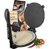 Tortillada - Pressa per tortilla + E-Book con 50 ricette (25 cm)