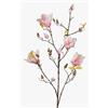 artplants.de Ramo di Magnolia Artificiale Lilo, 4 Fiori, germogli, Rosa, 110cm - Ramo Fiorito/Fiori di Magnolia