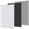 UISEBRT Tenda a rullo oscurante, senza fori, per finestre, 70 x 210 cm, Klemmfix, protezione solare (grigio)