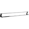 SOTECH Linero style binario a 6 ganci nero 380 x 51 x 37,4 mm per agganciarsi