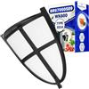 MONTERAL Filtro Decalcificante per Bollitore Elettrico con Codice Originale BR67050589 67050589 per Braun WK600 Tipo 3214