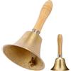 GmeDhc Campanella a Mano, Campana con Maniglia, Campanello Reception, Dinner Bell, per Hotel Reception Reception, Ristorante Eventi di Nozze, Decorazione Natalizia