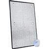 Generic Pellicola Isolante in Foglio di Alluminio,Pellicola di Isolamento per finestre,Pellicola Termica per Vetri Finestre,Pellicola Protezione Solare Oscurante con Ventosa,7 mm