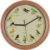 Pzuryhg Wall Clocks, Retro Clocks, Vintage Bird Clock, Singing Bird Clock, 10-Inch Retro Animal Wall Clock with Birdsong Sound, Collectible Cuckoo Clocks, 9.84 Inches for Home Décor, Bedroom, Living Room