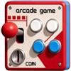 Fokayo Pannello interruttori arcade retrò, piastra a muro con pulsanti joystick classici con joystick e pulsanti colorati, decorazione pannello interruttore a levetta singolo, fantastico regalo (1Pcs)