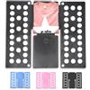 YOZO Piega Magliette,board De Camicia - Organizzatore Vestiti Piegati,Tavola Piegabiancheria,Cartella Per Magliette,Piegatura Facile E Veloce PerAdultiEBambini,Cartella Per Magliette-C