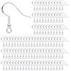 MHDAMAI Ganci per Orecchini,Argento Sterling 925 Gancio Orecchini 100 Pezzi Filo per Orecchie Ganci con Sfera in Filo e Bobina per Realizzare Gioielli Fai da Te