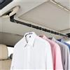 Halorin Asta appendiabiti per auto, gancio appendiabiti per auto per viaggi in auto 76-160 cm, asta appendiabiti regolabile estensibile, capacità di carico 15-20 kg per la maggior parte di auto SUV RV