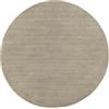 RugVista Handloom, Tappeto, Ø 250 cm, Rotonda, Pelo medio, Lavabile solo a secco, Certificato Care & Fair, Greige
