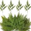 SHENRUZENG 50 pezzi di rami di abete artificiali da 30 cm, rami di pino artificiali con foglie di pino in plastica, rami di abete decorativi sempreverdi, aghi di pino finti, accessori fai da te per ghirlande