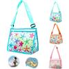 Shyllin Borsa Porta Giochi Spiaggia,Borsa da Spiaggia Portatili Pieghevoli,Ideale per attività al mare, in spiaggia e all'aperto, perfetto per riporre giocattoli e articoli da spiaggia (Stella marina)