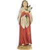 PABEN Statua Santa Maria Goretti in Resina Articoli Religiosi (20,2 cm)