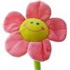 Justkeji Fiori Artificiali Imbottiti, Bouquet di Girasoli in Peluche con Steli Flessibili, Fiori Imbottiti Decorazione Casa per Matrimonio Festa Compleanno Natale (66 cm, Rosa)